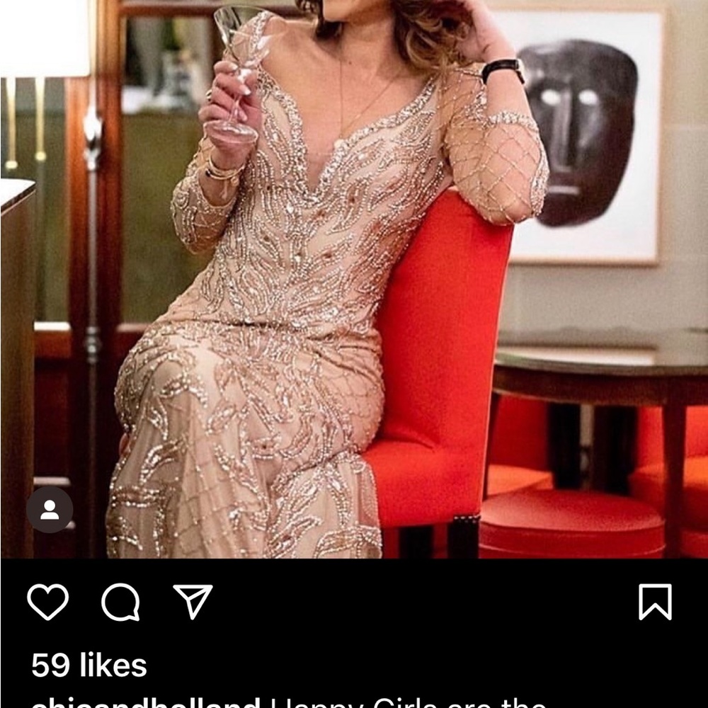 Chic and Holland Nude/Pink gown - Picture 6 of 6